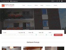 Tablet Screenshot of penzionusochoru.cz